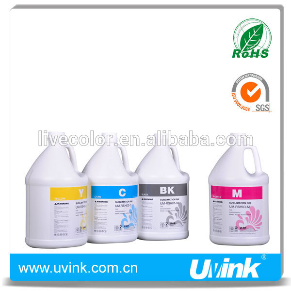 UVINK u series real eco Solvent ink for KM 512i