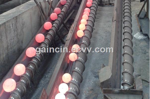 HRC58 to 60 forged steel grinding media balls for ball mills