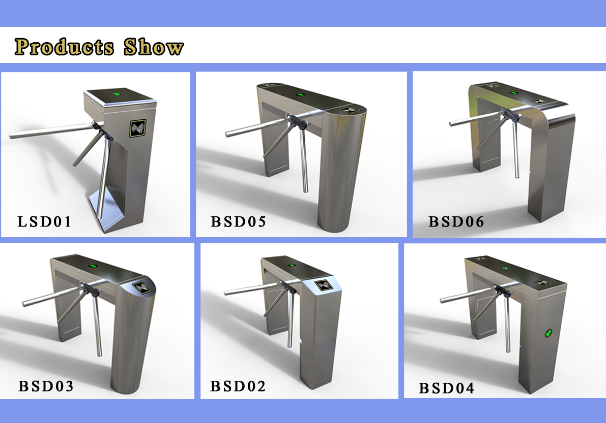 AutoSemiauto Tripod Turnstile Gate