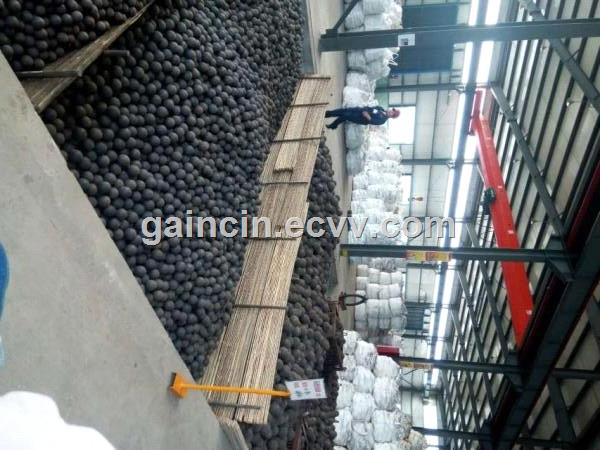 Top Quality Forged Steel Hot Rolled Grinding Media Balls For Copper Mines