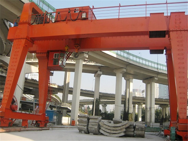 50 ton heavy load electric trolley gantry crane