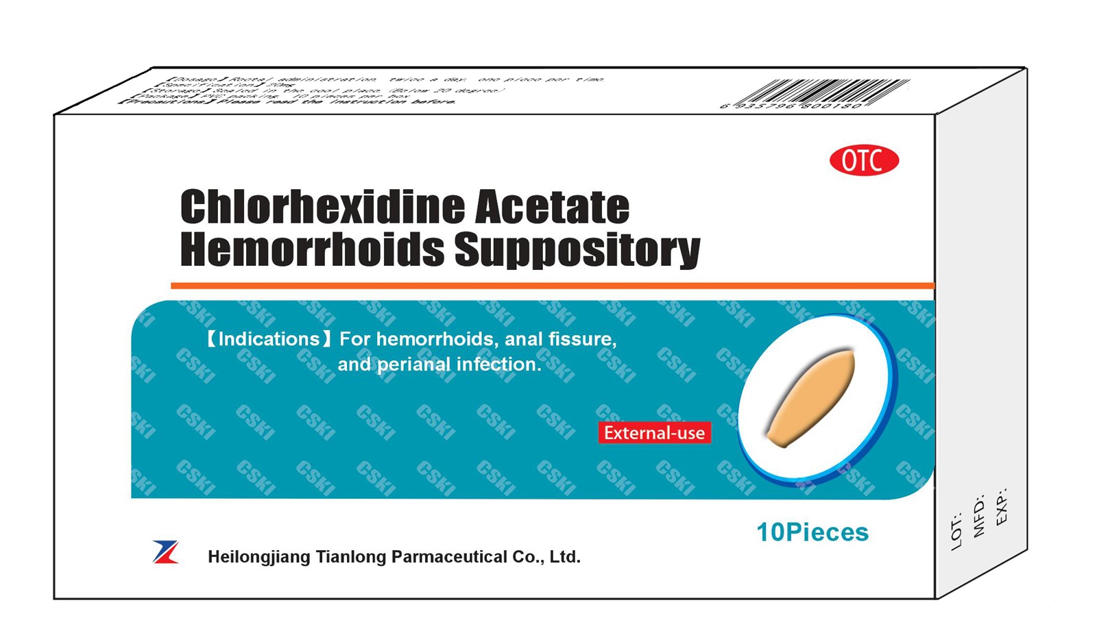 Chlorhexidine Acetate Hemorrhoids