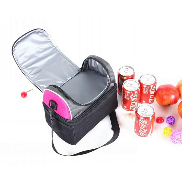 Portable Eco Nylon Thermal Food Picnic Cooler Bag