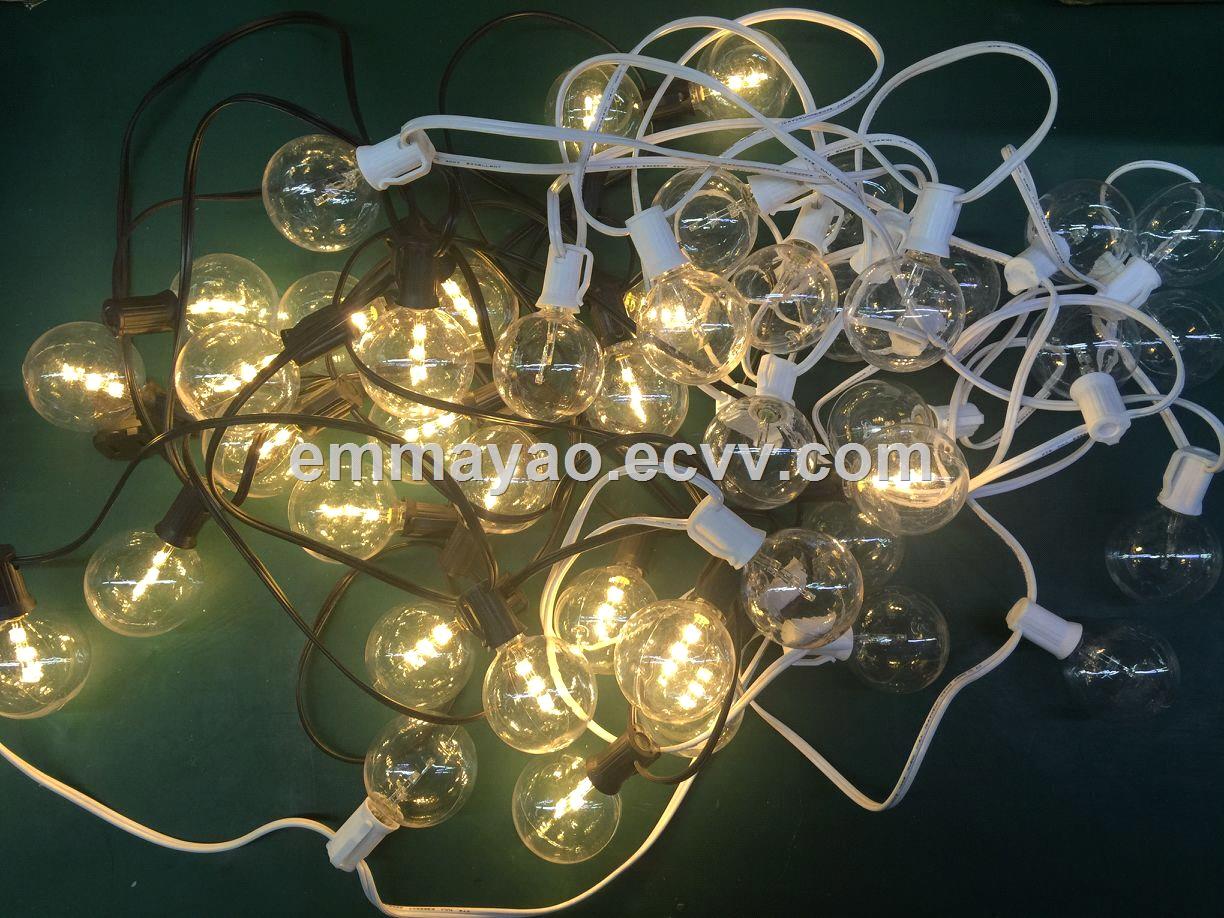 Christmas decorated string light bulb sharry LED bulb plastic cover LED bulb