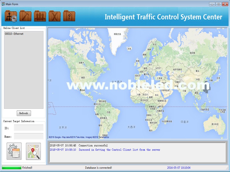 Wireless Traffic Control System With Traffic Signal Light