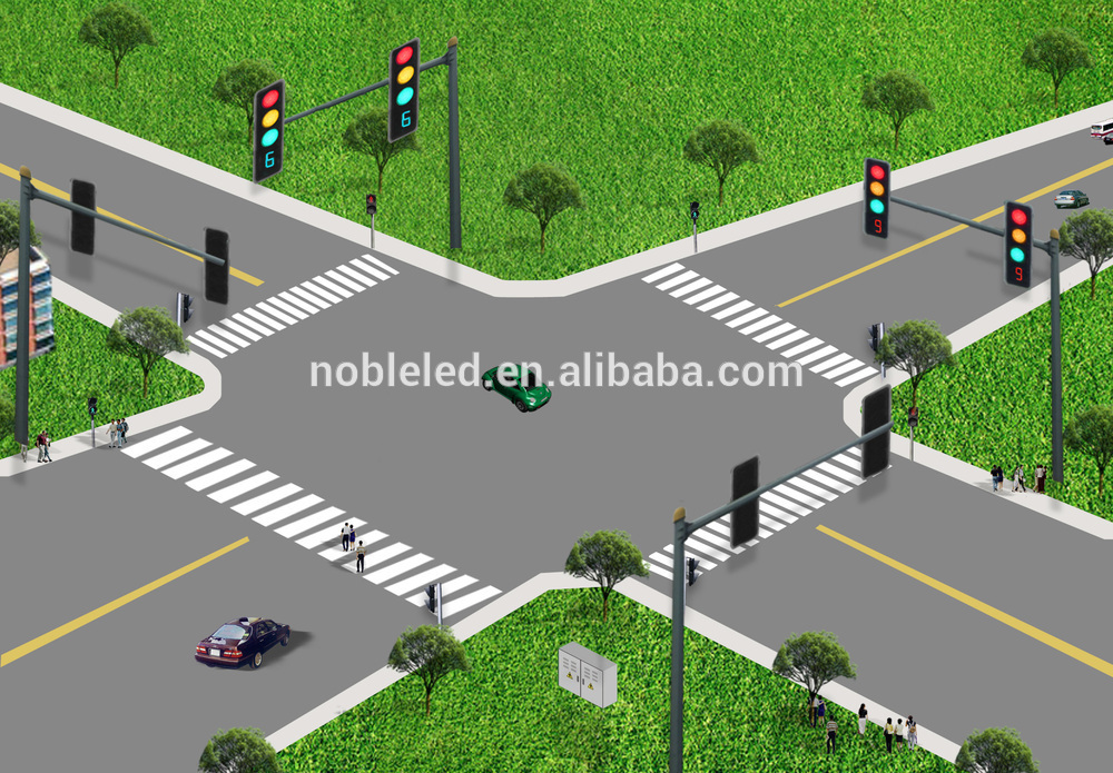 Wireless Traffic Control System With Traffic Signal Light