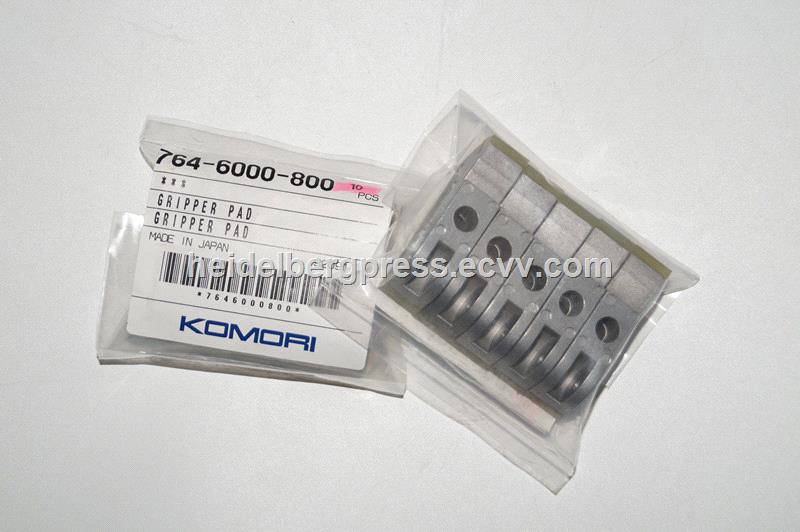 komori machine gripper pad 7646000800 komori spare part made in Japan