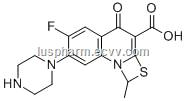 6Fluoro1methyl4oxo71piperazinyl4H13thiazeto32aquinoline3carboxylic acid