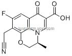 S10Cyanomethyl9fluoro23dihydro3methyl7oxo7Hpyrido123de14benzoxazine6carboxylic acid