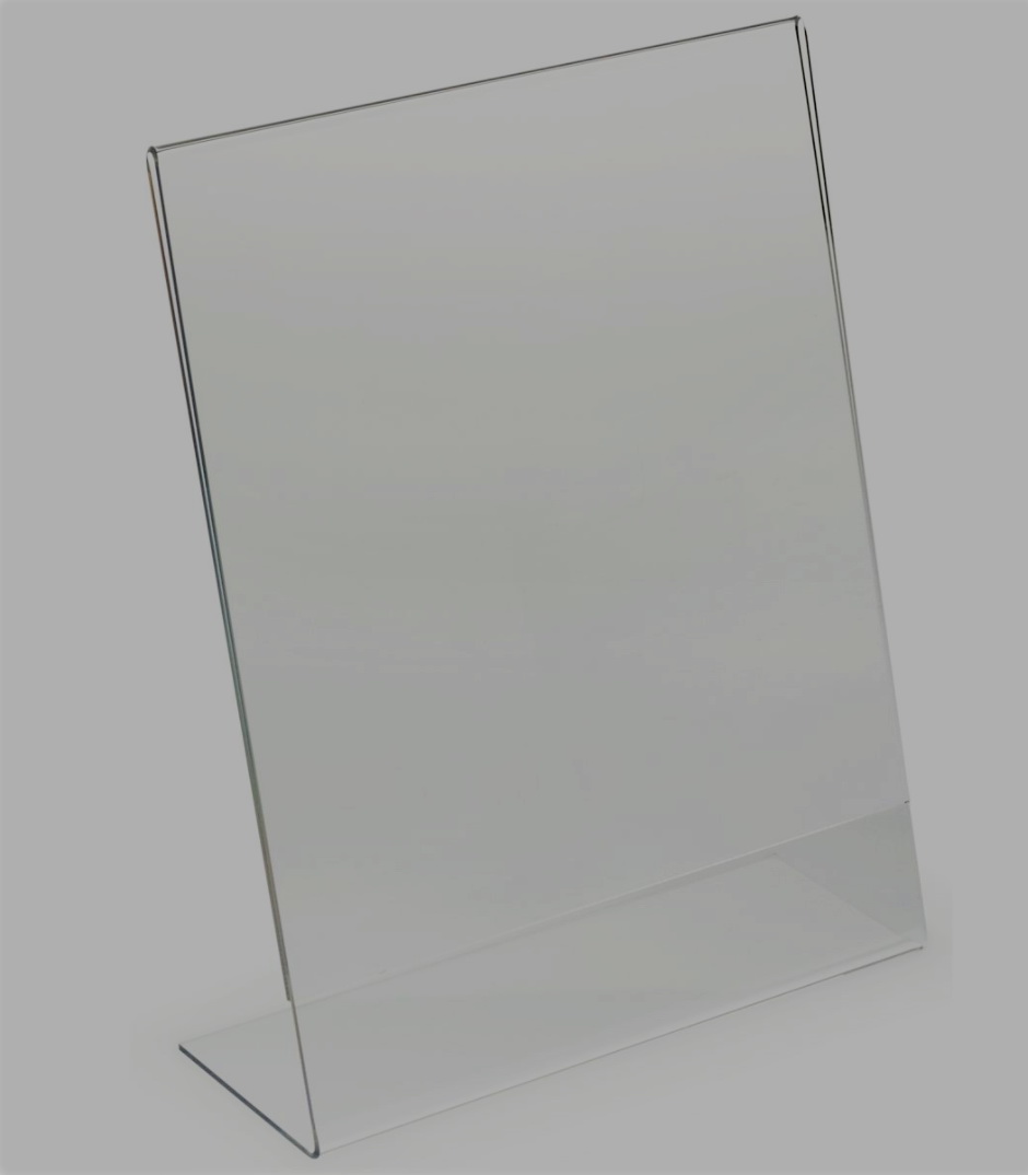 Acrylic Sign HoldersAcrylic photo frameAcrylic menu holder