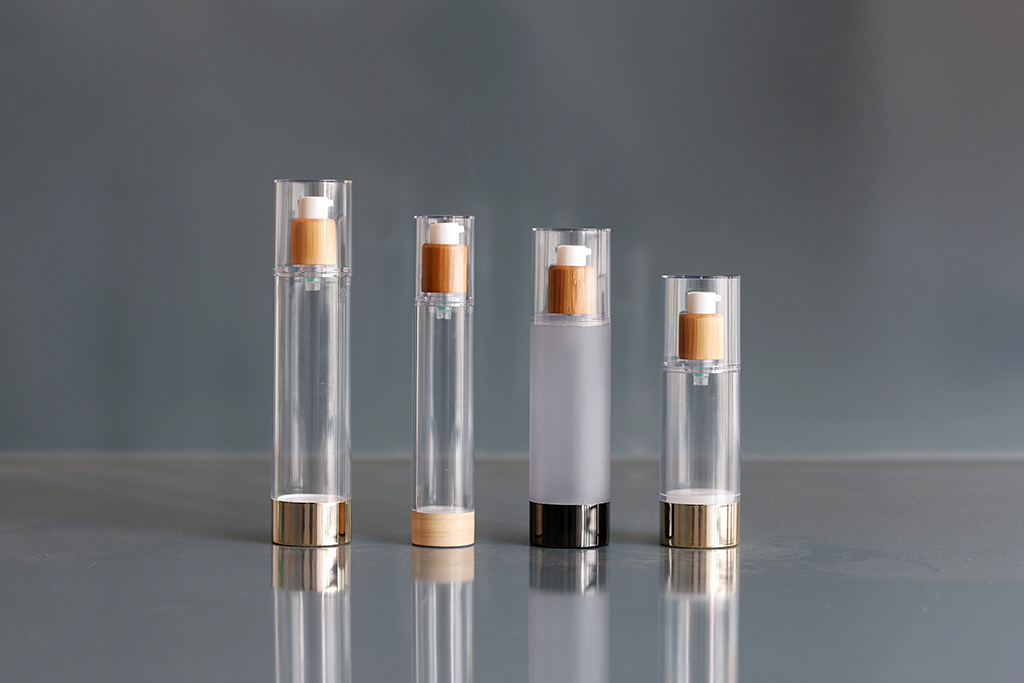 Ecofriendly Bamboo Essence Emulsion Vacuum Bottle