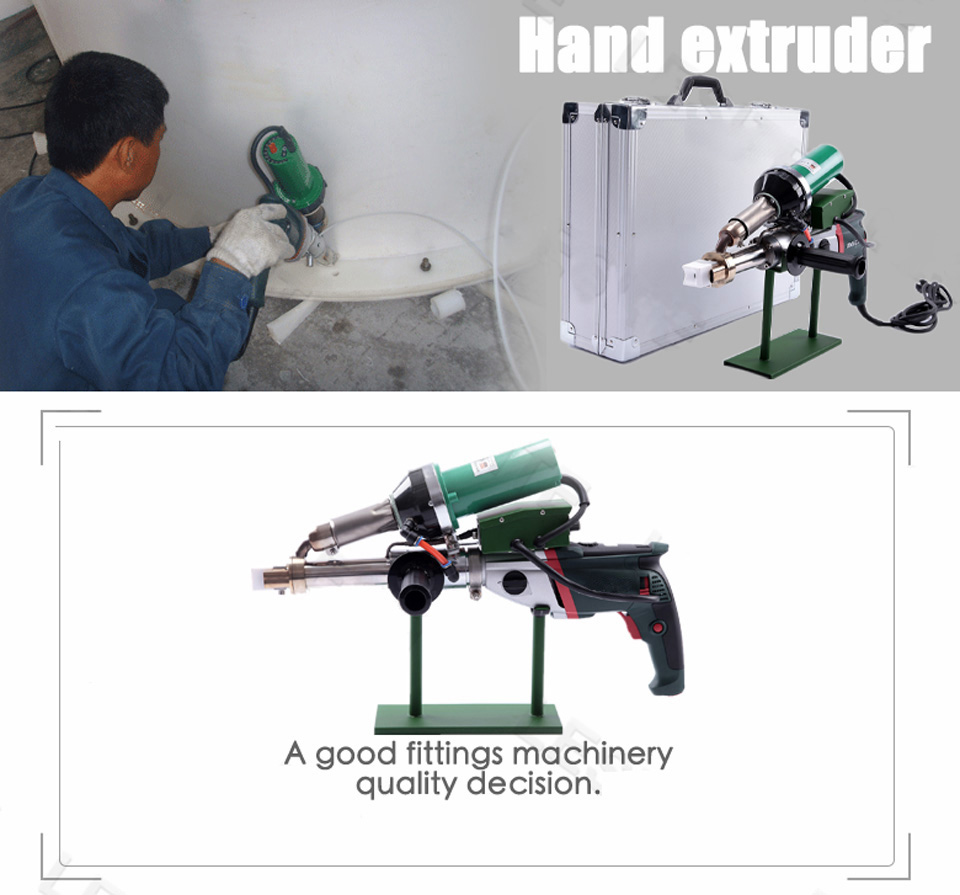 Hand Extruderwelding Japanese motor Hitachi Plastic extrusion Welding machine Hot Air Plastic extruder LST600A