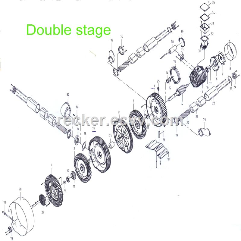 Oil free side channel blower