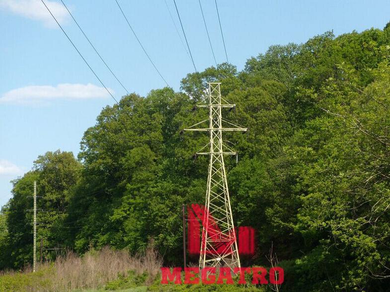 138KV DC tangent and angle lattice tower structure