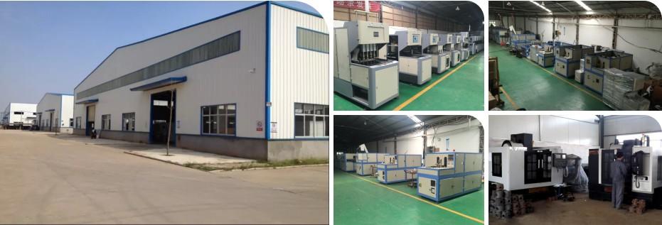 PC cup semiautomatic blow molding machine