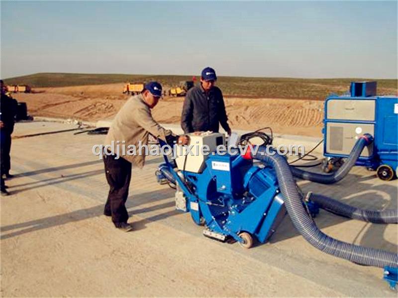 China factory floor concrete road surface shot sand blasting abrator machine