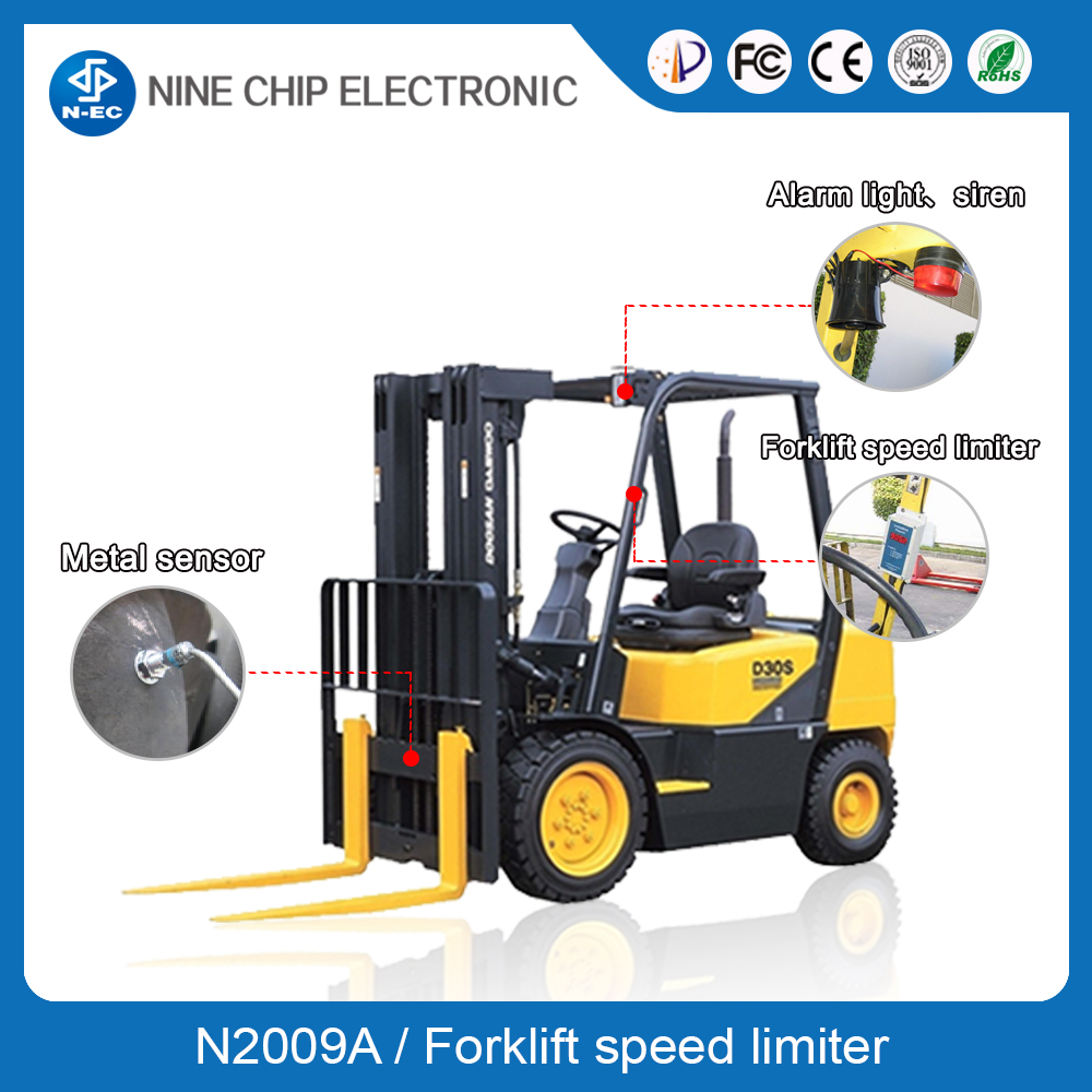 Forklift parts speed controller forklift horn