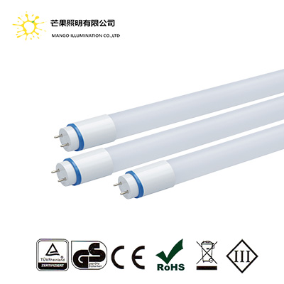 Good quality UL DLC TUV CE SAA LED Tube Lighting High Lumen Nanometer Plastic T8 Tube