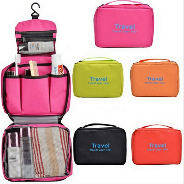 Travel Foldable Hanging Toiletry Bag for Women