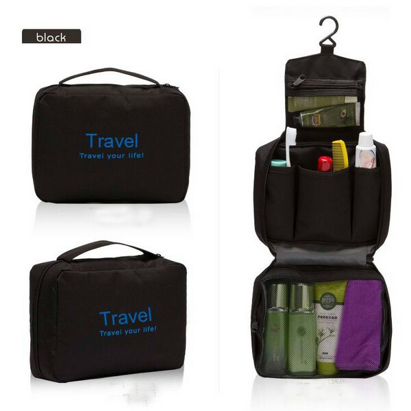 Travel Foldable Hanging Toiletry Bag for Women