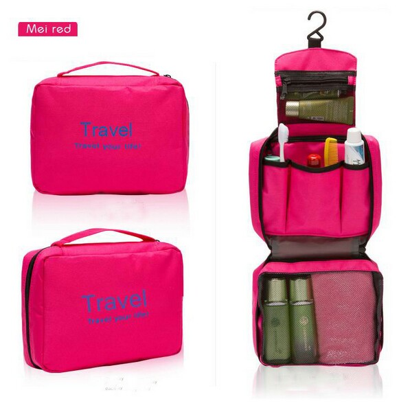 Travel Foldable Hanging Toiletry Bag for Women