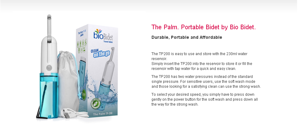 New Travel Portable Bidet ABS with Electric USB charge portable bidet for children woman and travel