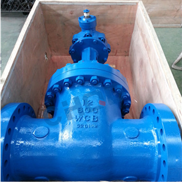 API600 Large Size Gear Opearted Carbon Steel WCB Gate Valve