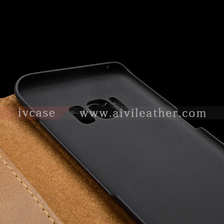 New style genuine leather case for Samsung Galaxy S8