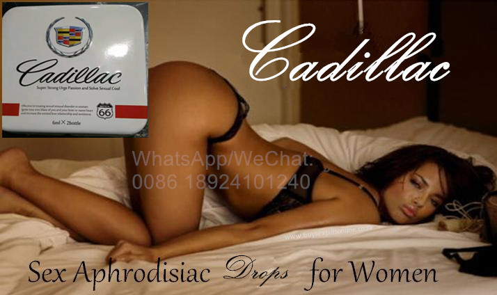 Wholesale 50 boxes lot Cadillac Women Sex Drops Female Passion Desire Philter Sex Water 6ml2bottlesbox