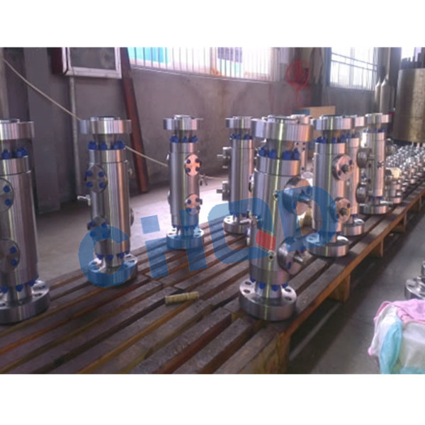 Forged steel API 6D double block and bleed ball valve