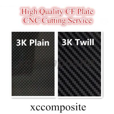 Toray 3k matte carbon fiber panel sheet 2mm 3mm 4mm