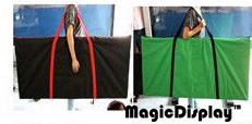 Walking display with LED screen