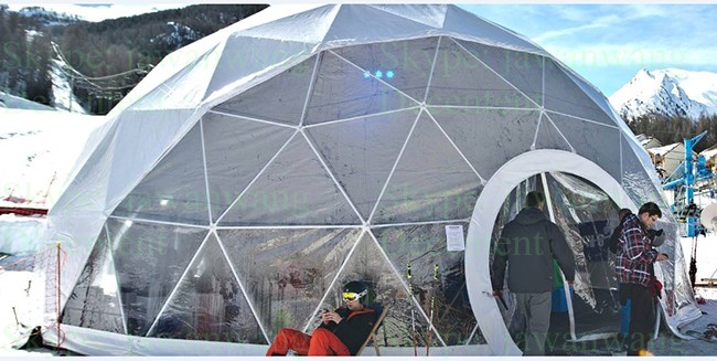 Latest Inovation 50 Feet Geodesic Dome Tent for Events