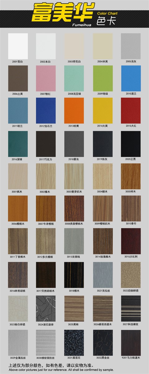 Global Toilet Partitions Color Chart