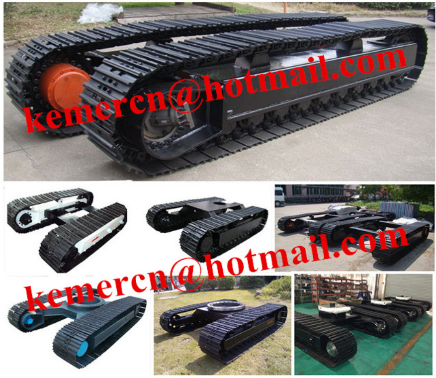 steel track undercarriage steel crawler undercarriage assembly steel track system