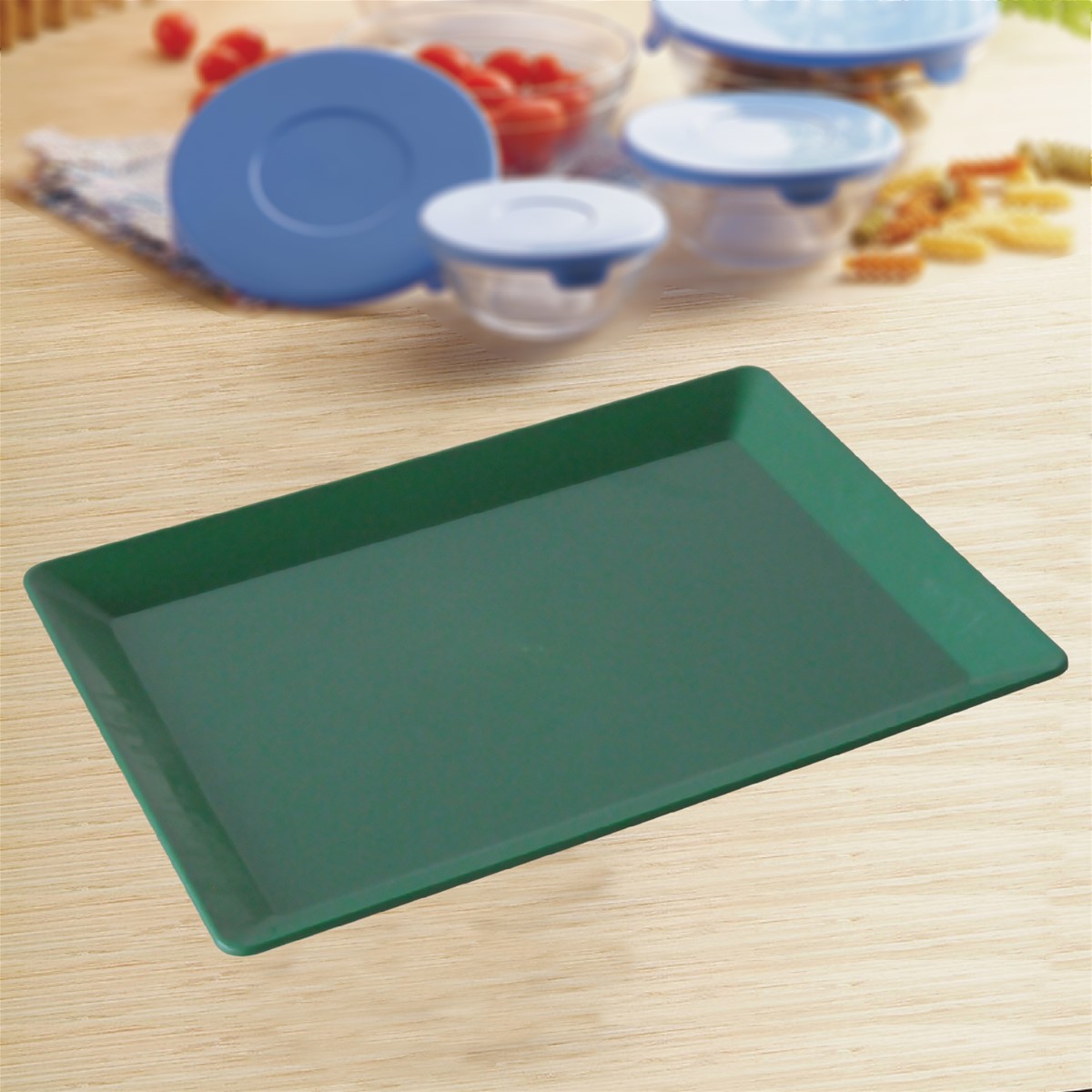 Wholesale High Grade Dishes Plates Rectangular Polypropylene Plate for Sale