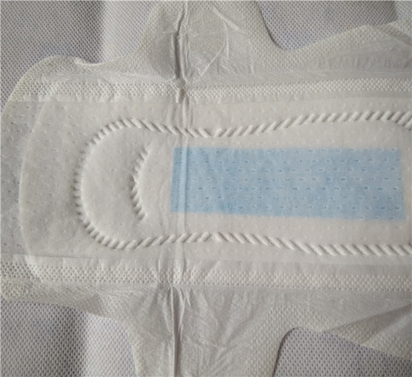 sanitary napkin with cotton surface japan SAP breathable bottom film