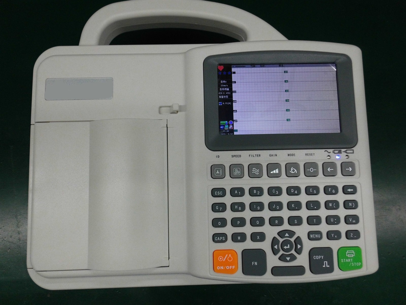6 channels Low Price Powerful Small Dynamic ECG Systems AT 8160