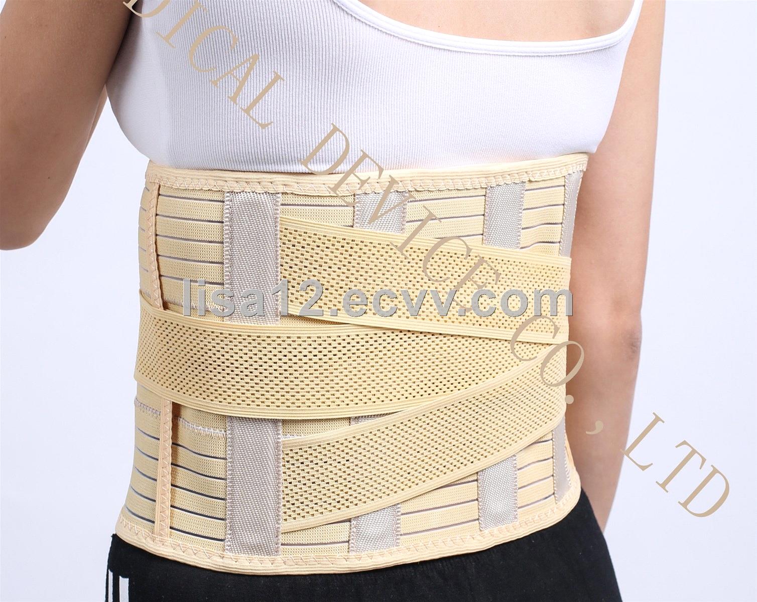 Adjustable wide back pain relieve back support belt to protect the waist