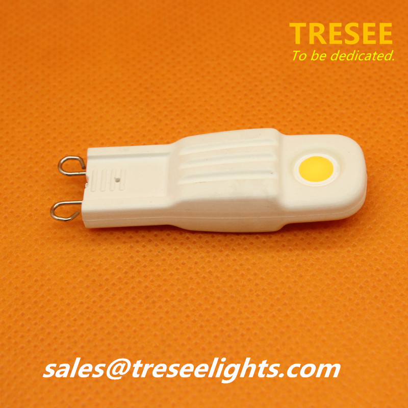 2700K 230V LED G9 Bulb Light Lamp 4 Watt Capsule Light PC body CE UL COB