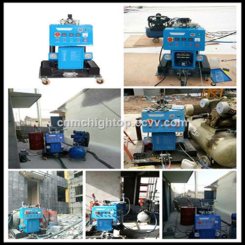 High pressure pu polyurethane insulation machine for spray foam roofing