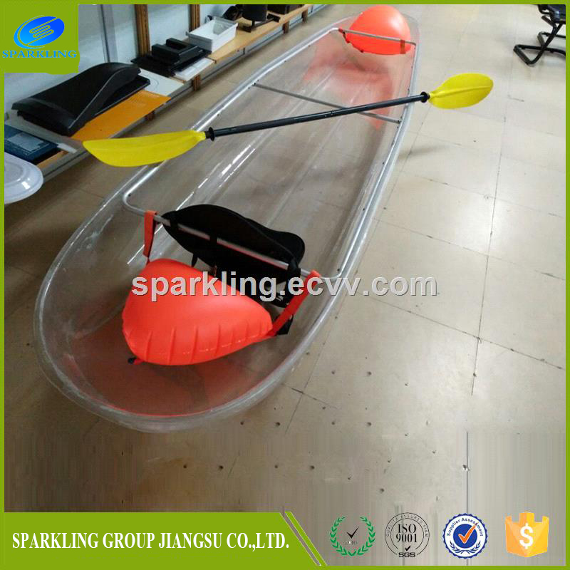 OEM Carbon Fiber Sea Transparent Kayak Catamaran Fishing Ocean Kayaks
