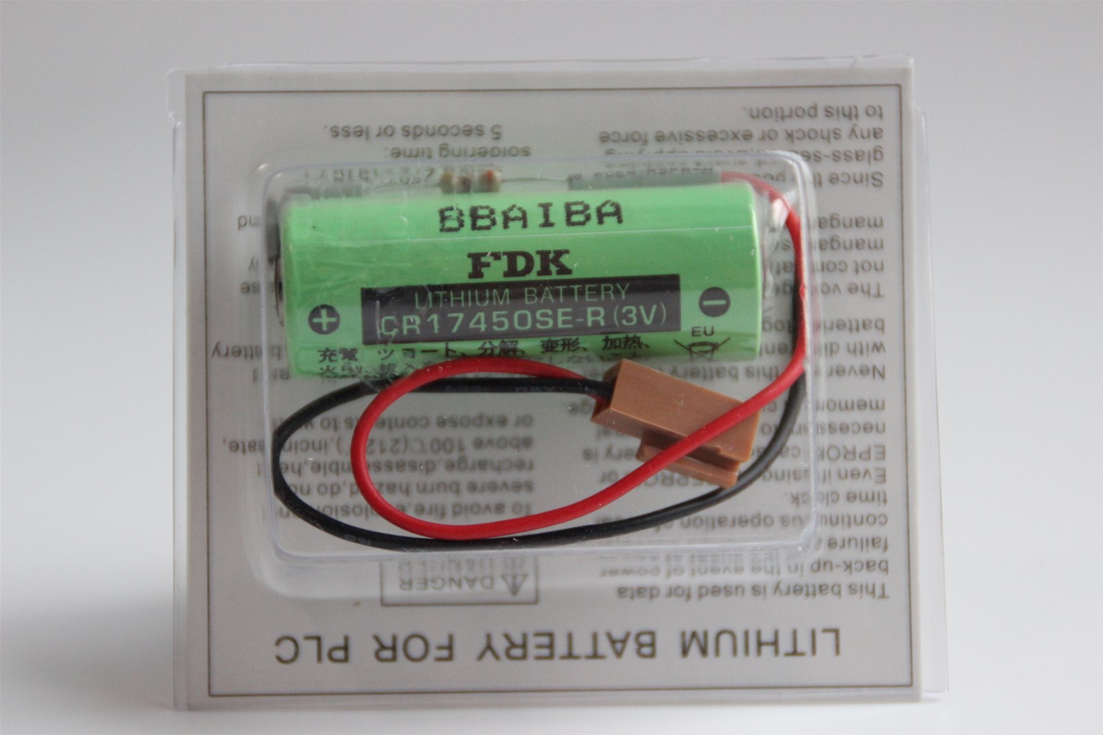 Sanyo FDK CR17450SER 3V PLC lithium battery