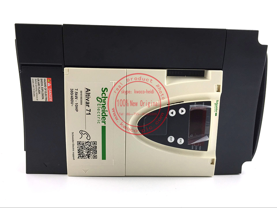 Schneider AC speed drive ATV71HU75N4Znew original with one year warranty