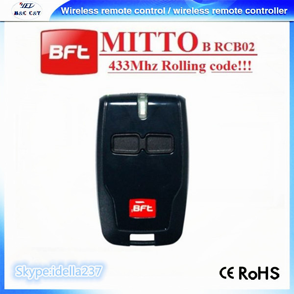 BFT MITTO24 433mhz Wireless Remote Control Garage Door