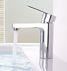 Basin Faucet, Water Tap, Solid Brass, Mixer