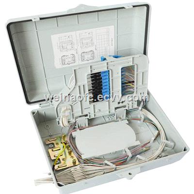 FTTH Fiber Optic PLC Splitter Distribution Box up to 32 Cores