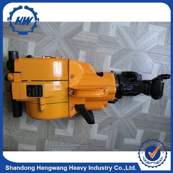 Powerful machine gasoline engine rock drill YN27C used to drill mining with gasoline engine