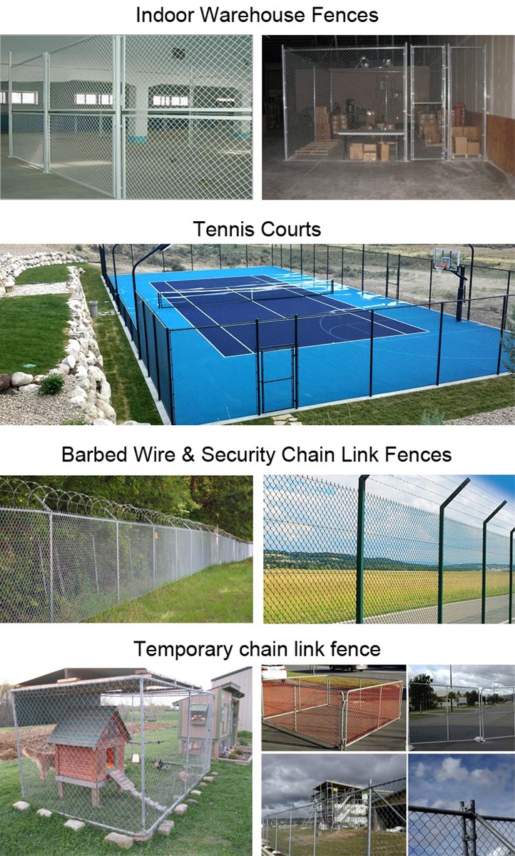 Europe Madrid used chain link fence Bern powder coated wire mesh fencing for roads