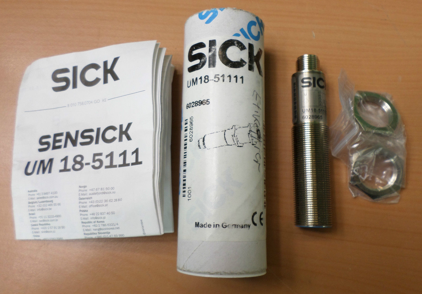sick WL183P430S05 Part number 1041929 Product family W183 Product family group Photoelectric sensors